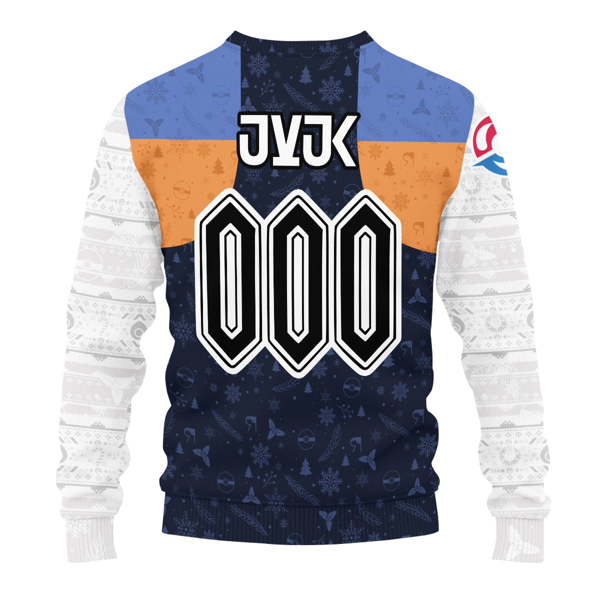 POKEMON Custom Number Water Sweater POKEMON Custom Number Water Sweater