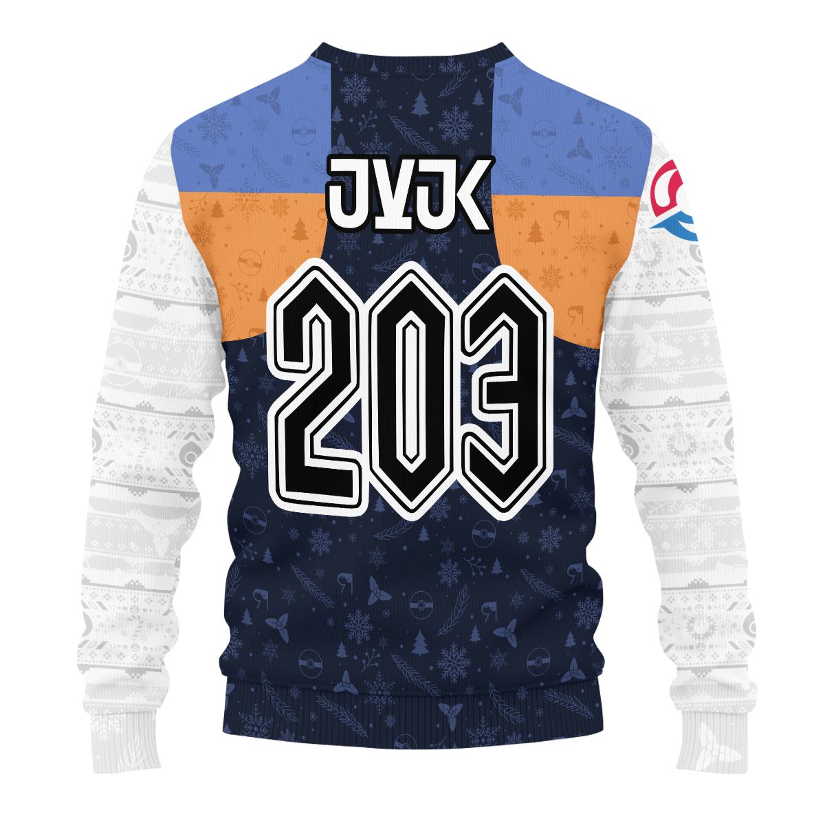 POKEMON Custom Number Water Sweater POKEMON Custom Number Water Sweater