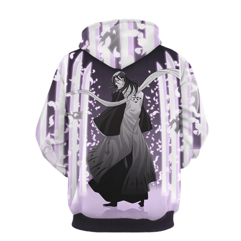 BLEACH Byakuya Kuchiki Pullover Hoodie BLEACH Byakuya Kuchiki Pullover Hoodie