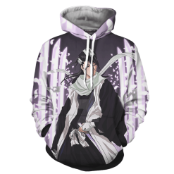 BLEACH Byakuya Kuchiki Pullover Hoodie