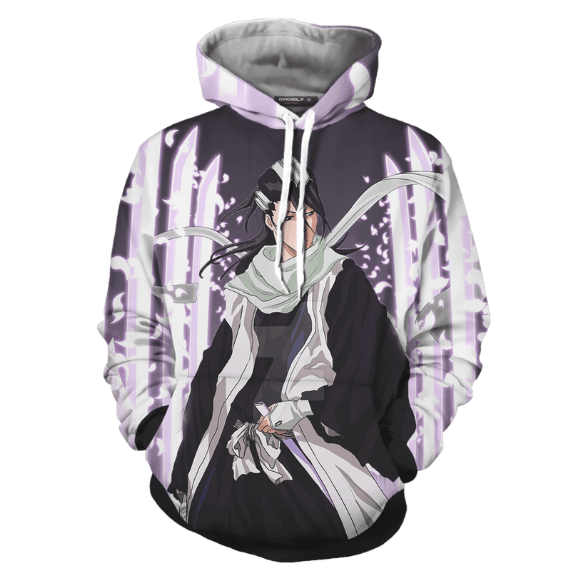 BLEACH Byakuya Kuchiki Pullover Hoodie BLEACH Byakuya Kuchiki Pullover Hoodie